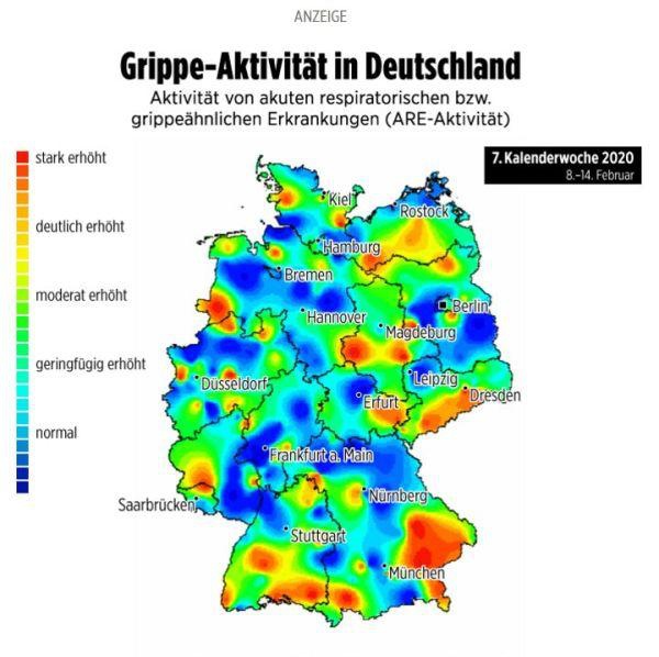 德国流感大爆发！近8万人被感染，130人死亡